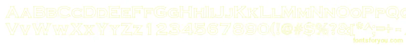 CripseHollow Font – Yellow Fonts