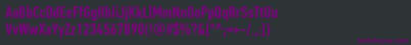 fuente PfdintextcompproMedium – Fuentes Moradas Sobre Fondo Negro
