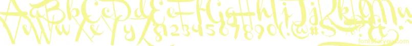 ChannelLeftSlanted Font – Yellow Fonts