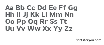 UnimanExtrabold-fontti