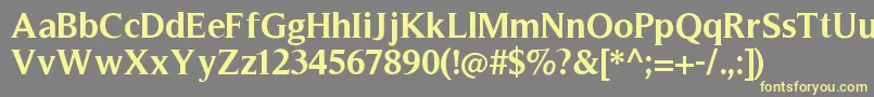 More about TimelessBold Font TimelessBold Font – Yellow Fonts on Gray Background