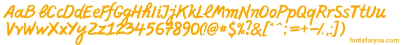 Подробнее о шрифте PffreescriptNormal Шрифт PffreescriptNormal – оранжевые шрифты
