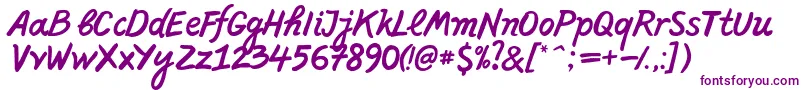PffreescriptNormal Font – Purple Fonts