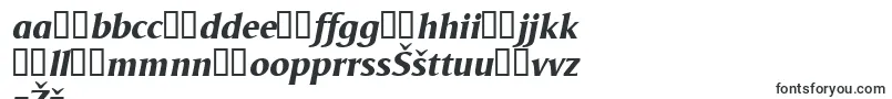 OdenseXboldItalic-fontti – latvian fontit