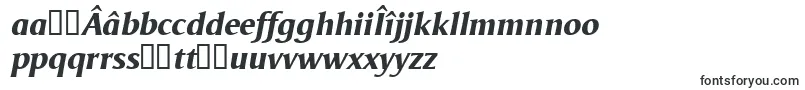 Шрифт OdenseXboldItalic – румынские шрифты