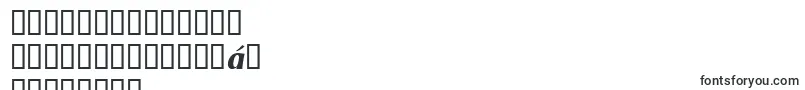 フォントOdenseXboldItalic – カンボジア文字