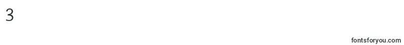 フォントMonologueCapsSsiSmallCaps – フォント数字3