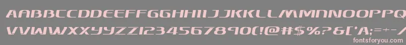 Skymarshalsemital Font – Pink Fonts on Gray Background