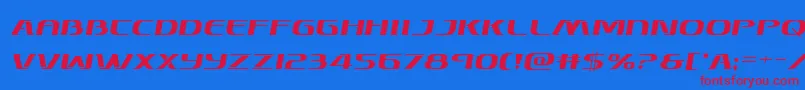 fuente Skymarshalsemital – Fuentes Rojas Sobre Fondo Azul