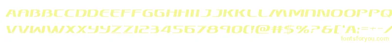 Skymarshalsemital Font – Yellow Fonts on White Background