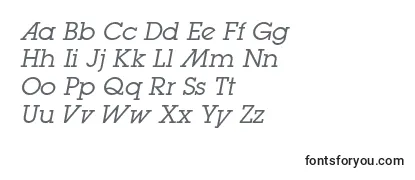 Review of the LugabookadcItalic Font