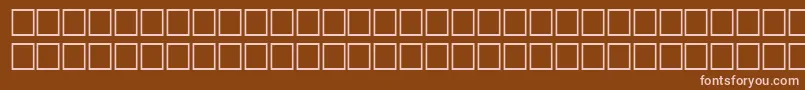 Saiba mais sobre a fonte FauvismRegular Fonte FauvismRegular – fontes rosa em um fundo marrom