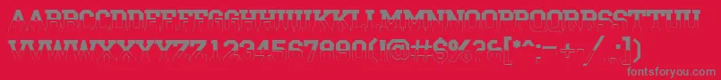 Lisätietoja ACampusbw-fontista ACampusbw-fontti – harmaat kirjasimet punaisella taustalla