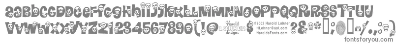 Calaveras Font – Gray Fonts