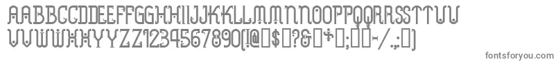 Шрифт Metrn – серые шрифты