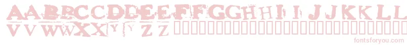 Heroinsheik Font – Pink Fonts on White Background