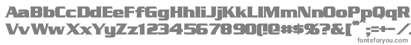Шрифт StraczynskiBold – серые шрифты