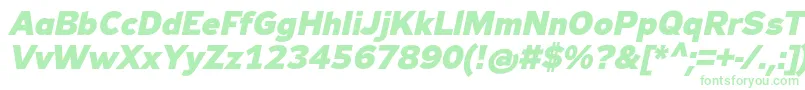 Zeppelin33BoldItalic Font – Green Fonts