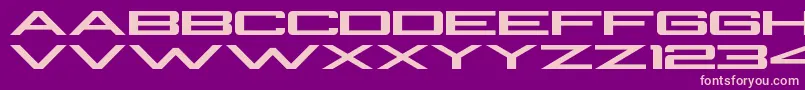 fuente BeAPro – Fuentes Rosadas Sobre Fondo Morado