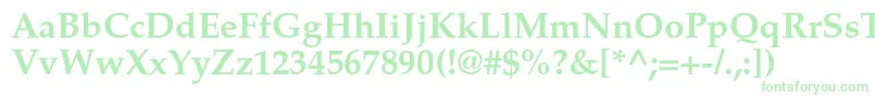 More about TexgyrepagellaBold Font TexgyrepagellaBold Font – Green Fonts on White Background