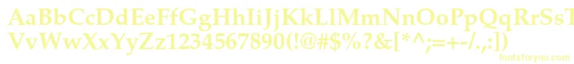 TexgyrepagellaBold Font – Yellow Fonts