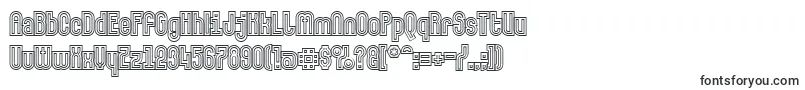Шрифт Makushkaquadriga – шрифты для вывесок