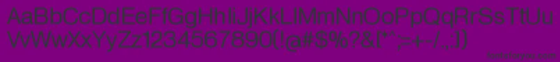 HeldustryftRegular Font – Black Fonts on Purple Background