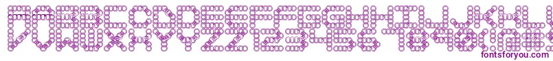 LynxBrk Font – Purple Fonts on White Background