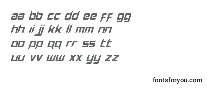 Hollowpointsuperital Font