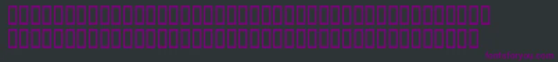 Xavierplatosh Font – Purple Fonts on Black Background