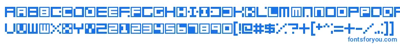 Terrablox Font – Blue Fonts