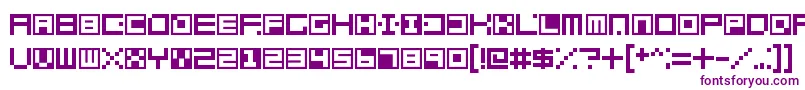 Terrablox Font – Purple Fonts
