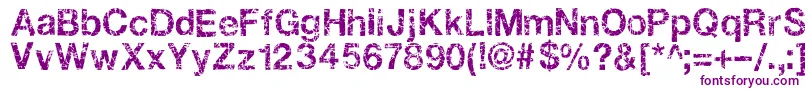 Gastada Font – Purple Fonts