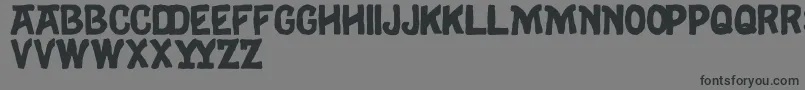 Eulogy Font – Black Fonts on Gray Background