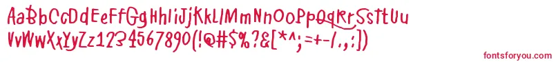 PikkuJulmuri Font – Red Fonts