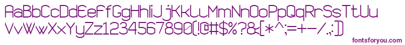 SemiRoundedSansSerif7 Font – Purple Fonts