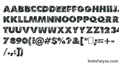 Krush font – military Fonts