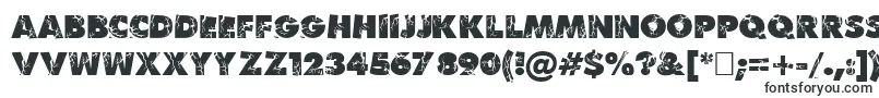 Шрифт Krush – шрифты Hulk