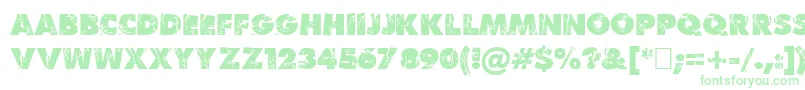 Krush Font – Green Fonts