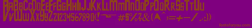 More about StarSeries Font StarSeries Font – Brown Fonts on Purple Background