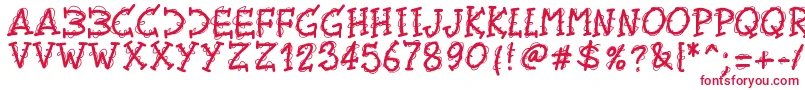 Pwtwirly Font – Red Fonts