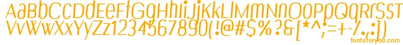 Bespoke Font – Orange Fonts