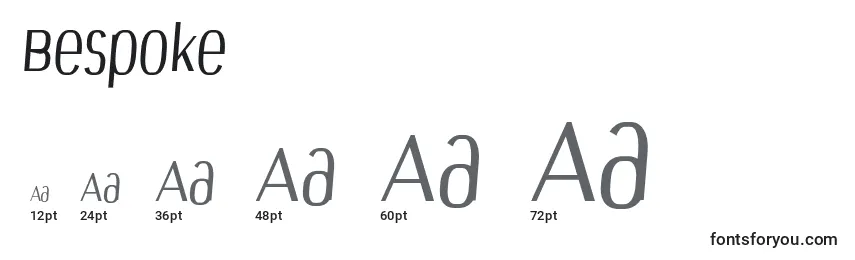 Bespoke Font Sizes