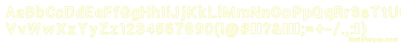 OutsideInsideOutline Font – Yellow Fonts