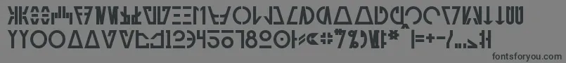 Lisätietoja AurebeshCantinaBold-fontista AurebeshCantinaBold-fontti – mustat fontit harmaalla taustalla