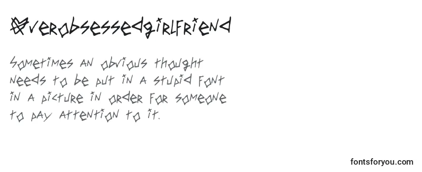 Overobsessedgirlfriend Font