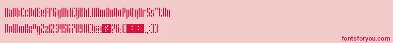 Lisätietoja Stripes-fontista Stripes-fontti – punaiset fontit vaaleanpunaisella taustalla