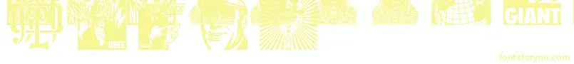 ObeygalleriaCaps Font – Yellow Fonts