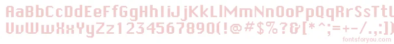 SystematicNewJ Font – Pink Fonts