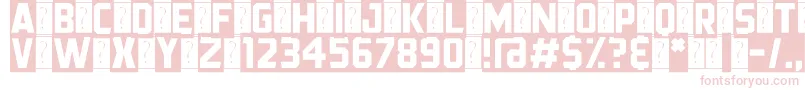 BlackStreamer Font – Pink Fonts on White Background